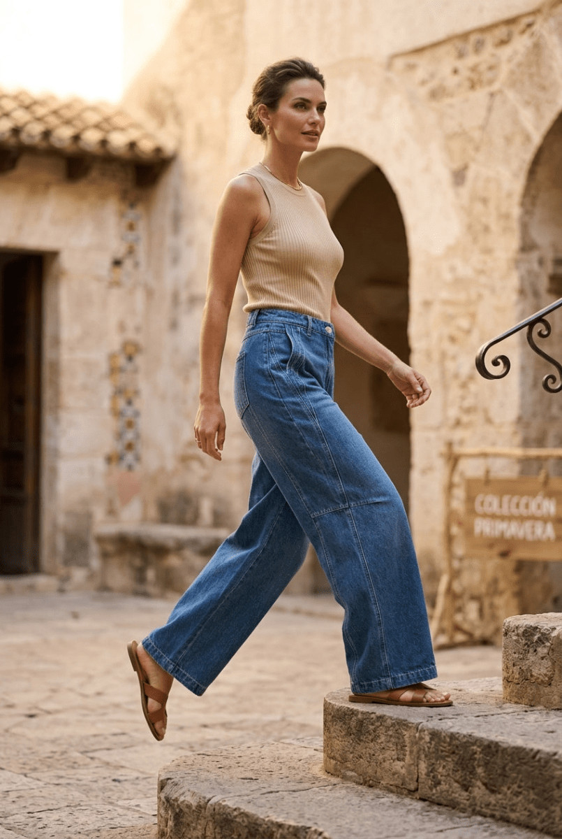 PANTALON CALIA DENIM - RUE MAZARINE PANTALON