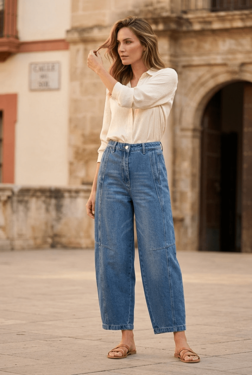 PANTALON CALIA DENIM - RUE MAZARINE PANTALON