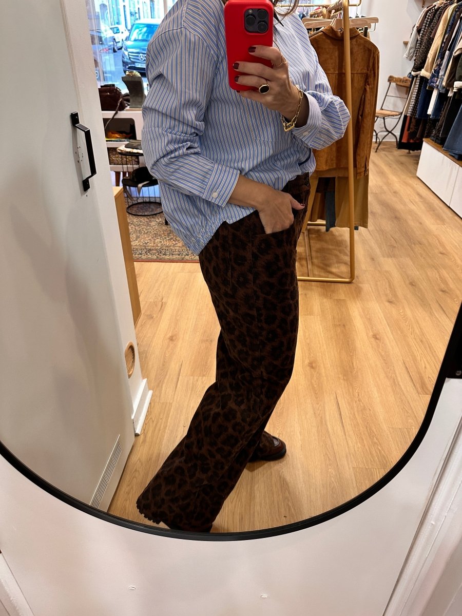 Pantalon Fred MARRON - THE KORNER Pantalon