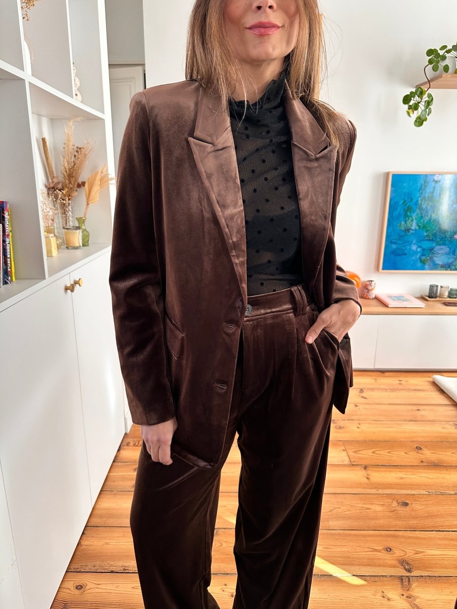 Pantalon Gabriel CHOCO - SEEUSOON Pantalon