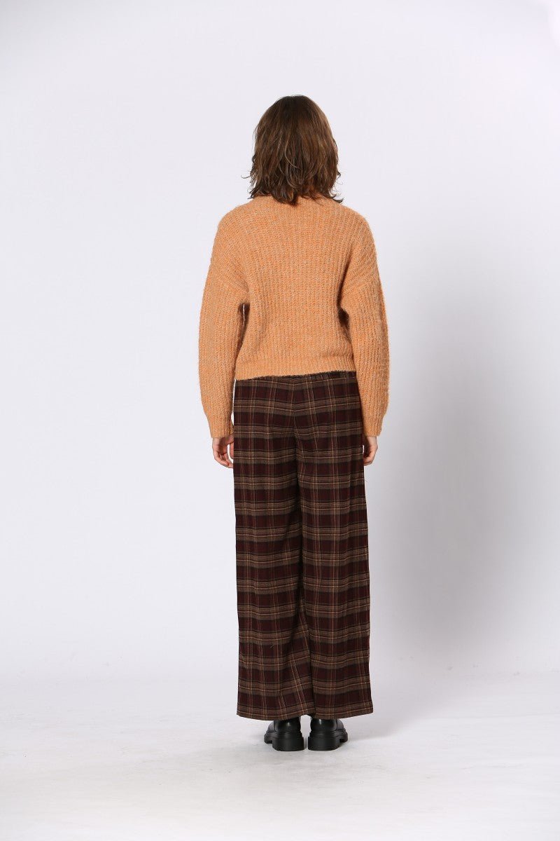Pantalon Inaya WINE - SEEUSOON Pantalon