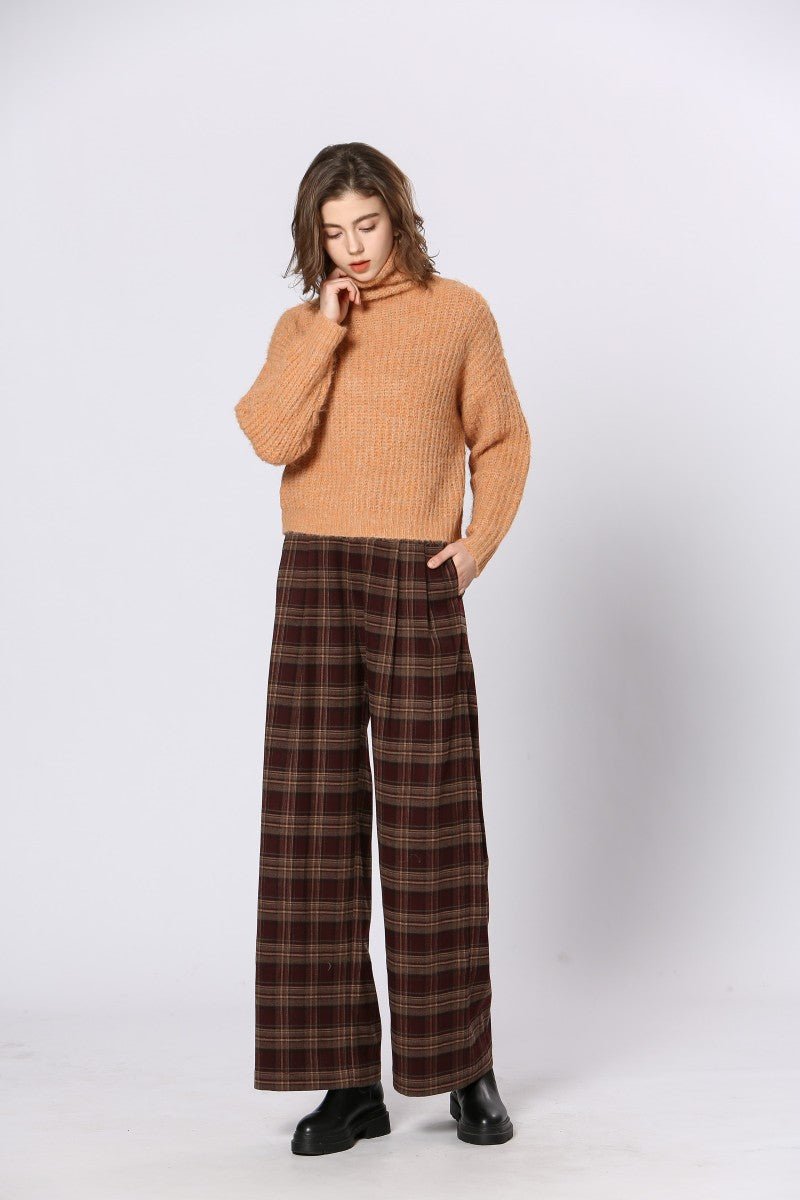 Pantalon Inaya WINE - SEEUSOON Pantalon