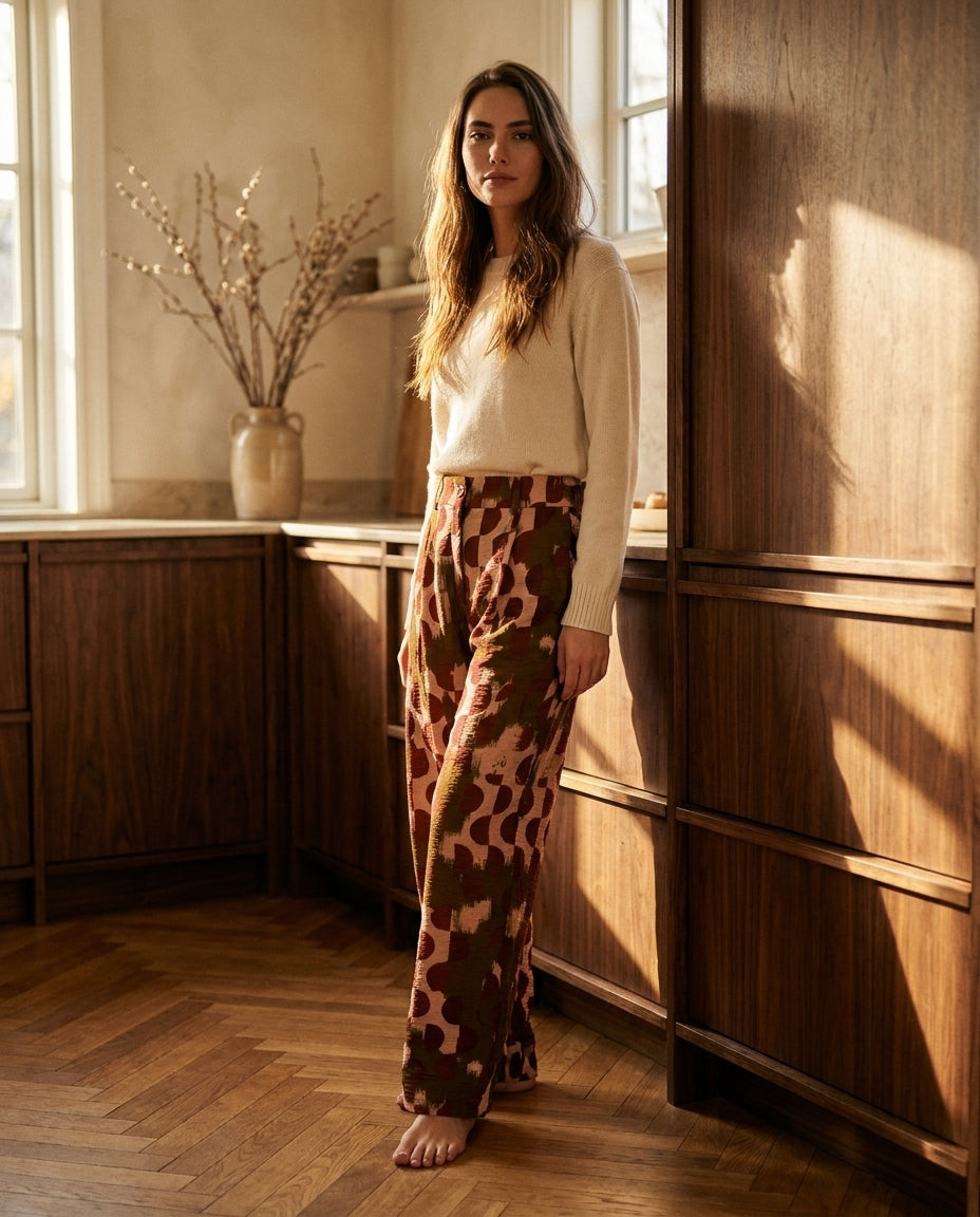 PANTALON JOEL KAKI - RUE DES ABBESSES Pantalon