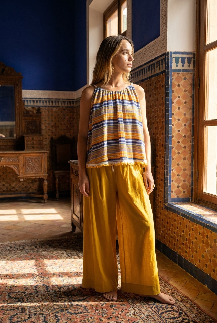 PANTALON LIOR MANGUE - ORFEO PANTALON