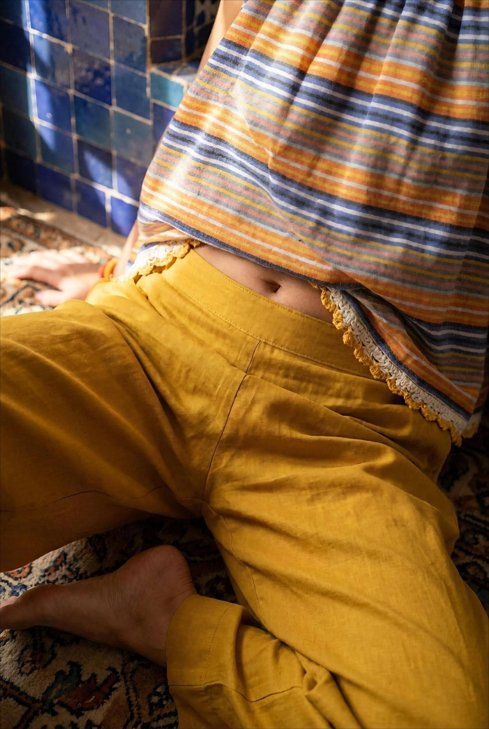 PANTALON LIOR MANGUE - ORFEO PANTALON