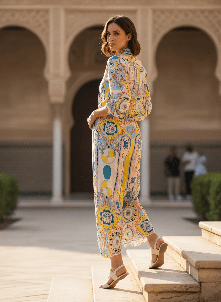 PANTALON NAX BOLLYOOD BLOOM - CASBAH LOVE Pantalon