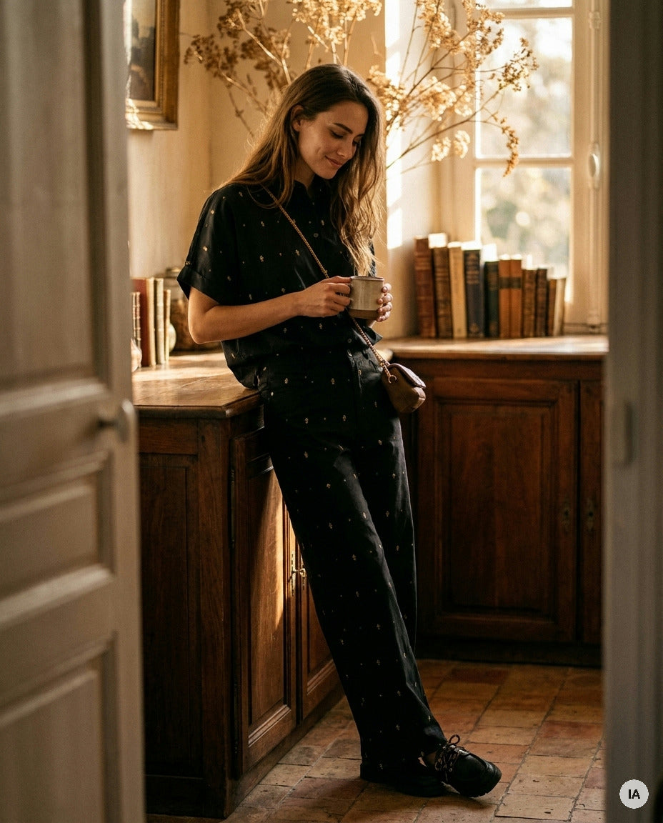 PANTALON PALI - LAUREPLUSMAX Pantalon — Image générée par IA