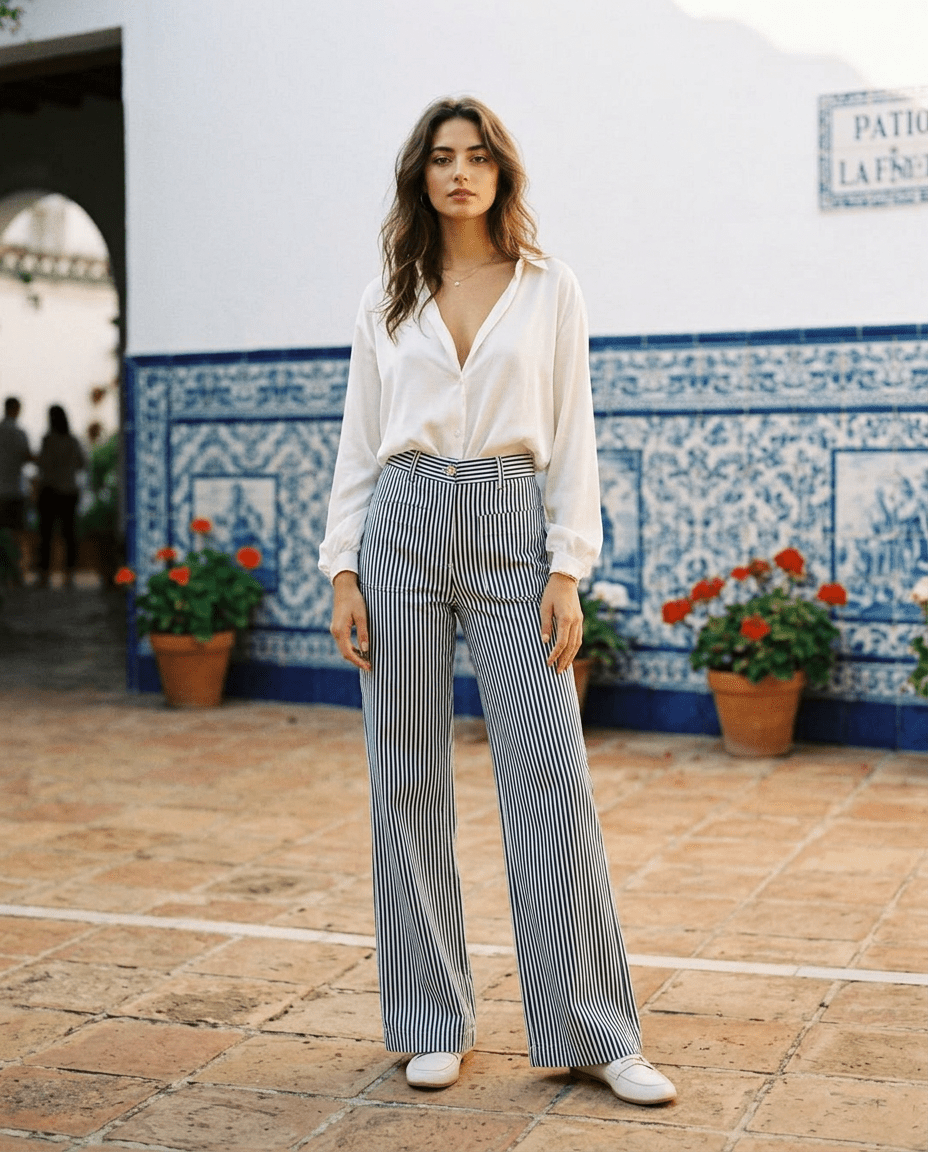 Pantalon Peter MARINE - YCOO Pantalon