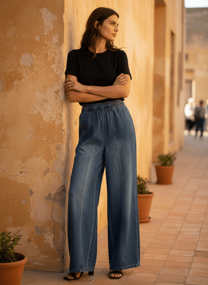 PANTALON RUBEN DENIM - ADORE Pantalon