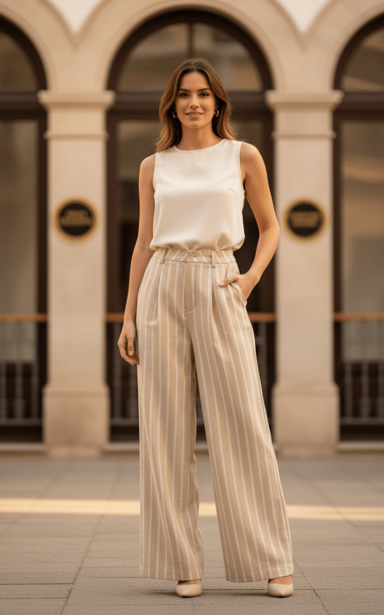 Pantalon Salome BEIGE - THE KORNER PANTS