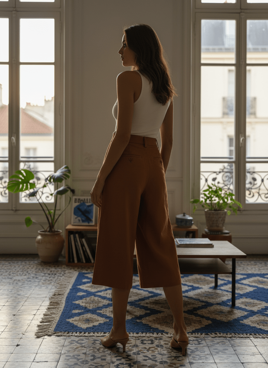 PANTALON SOCRATE BRICK - SEEUSOON Pantalon