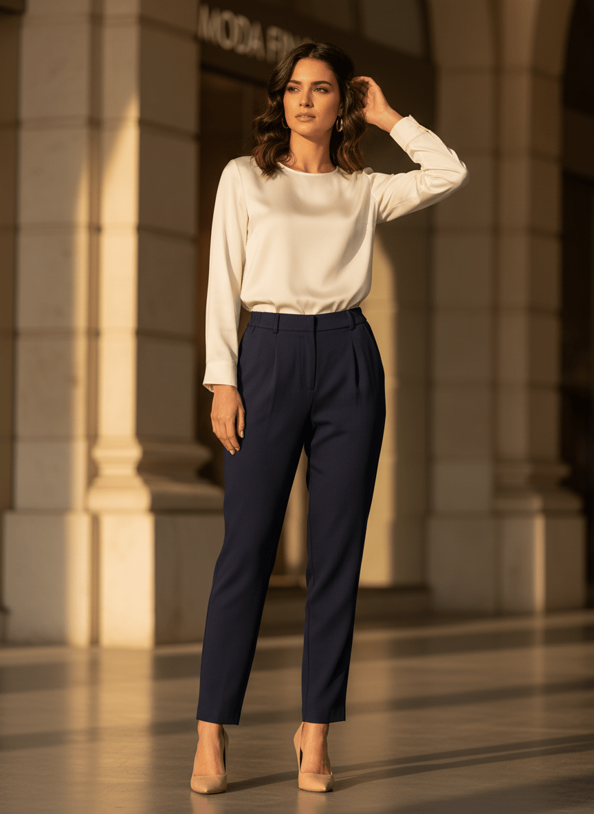 PANTALON TOM NAVY - RUE MAZARINE PANTALON