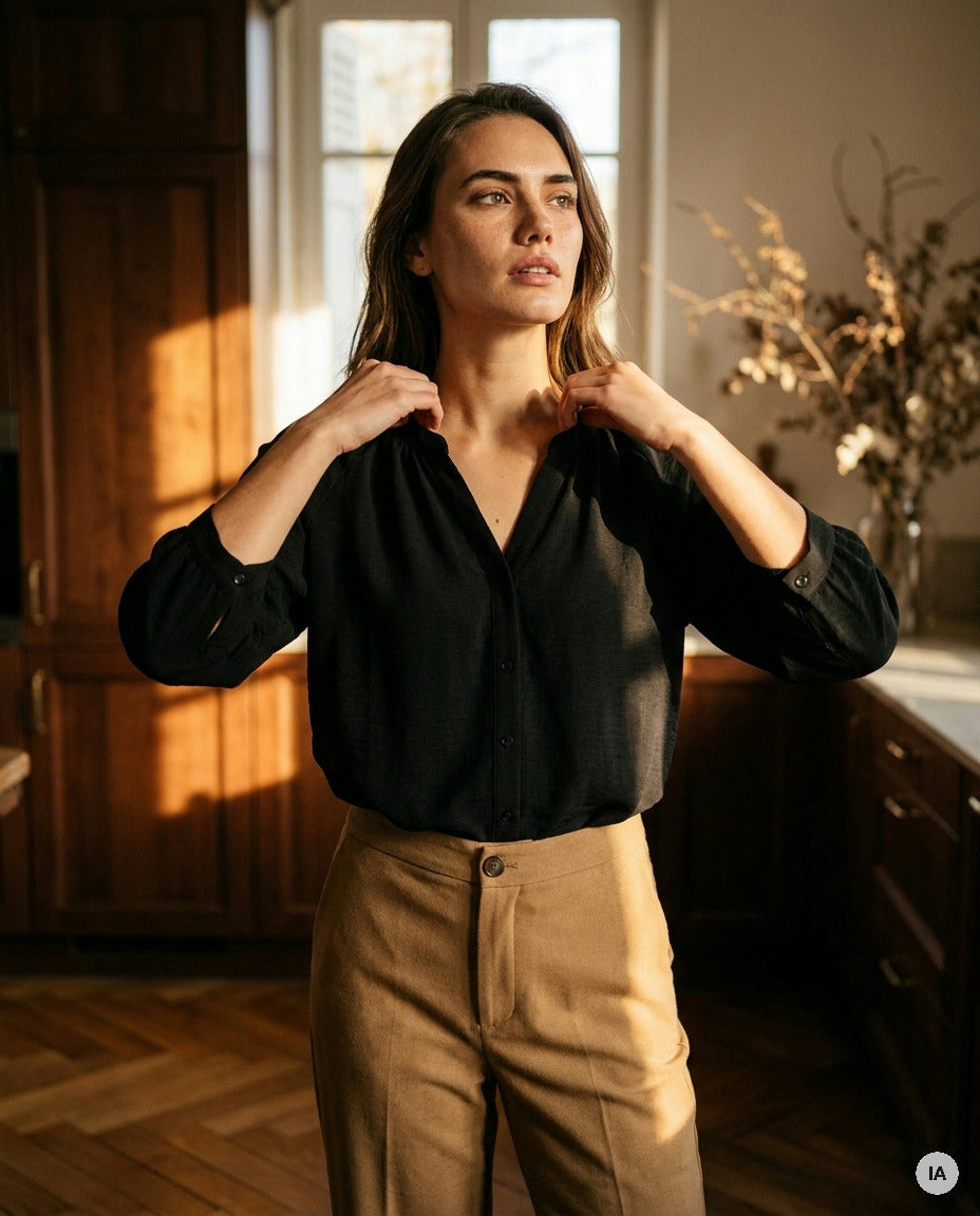 PETUNIA PANTALON61034300 - SEEUSOON PANTS — Image générée par IA