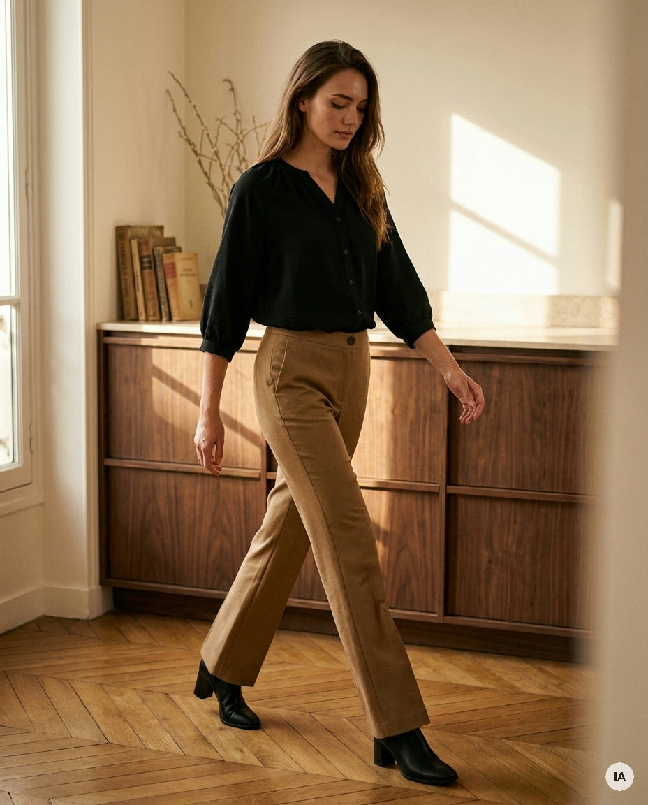 PETUNIA PANTALON61034300 - SEEUSOON PANTS — Image générée par IA