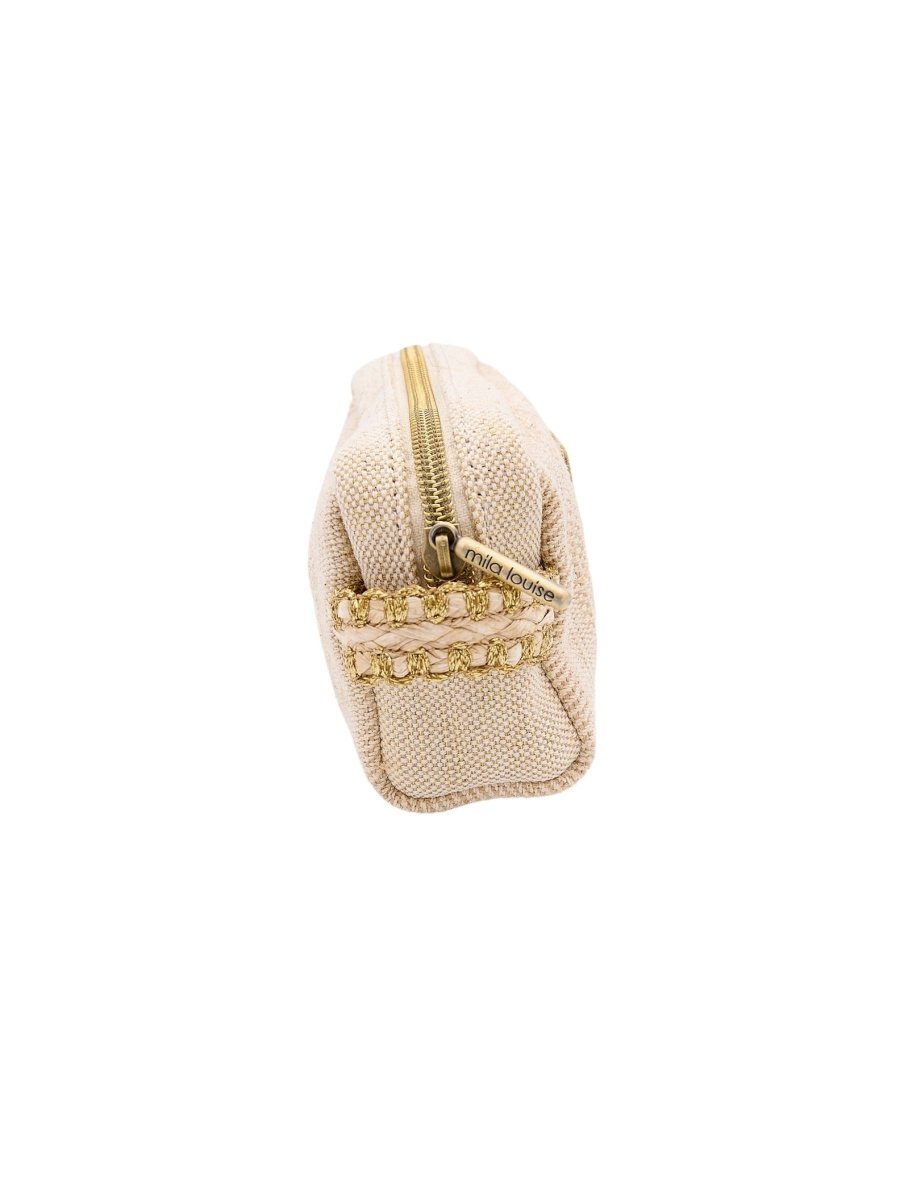 Pochette Pie JT2 LIGHT TAUPE - MILA LOUISE Pochette pour femme