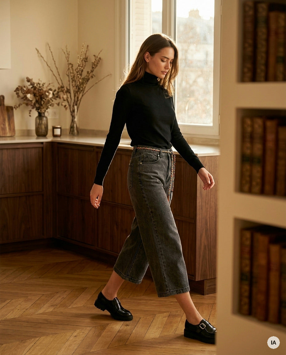 PULL ALIZ NOIR - ORFEO PULL — Image générée par IA