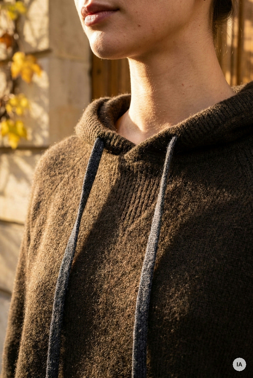 PULL BARTOLA CHOCOLAT - ORFEO Pull — Image générée par IA