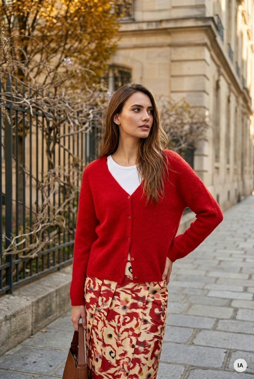 PULL BETTY RUBIS - ORFEO Pull — Image générée par IA