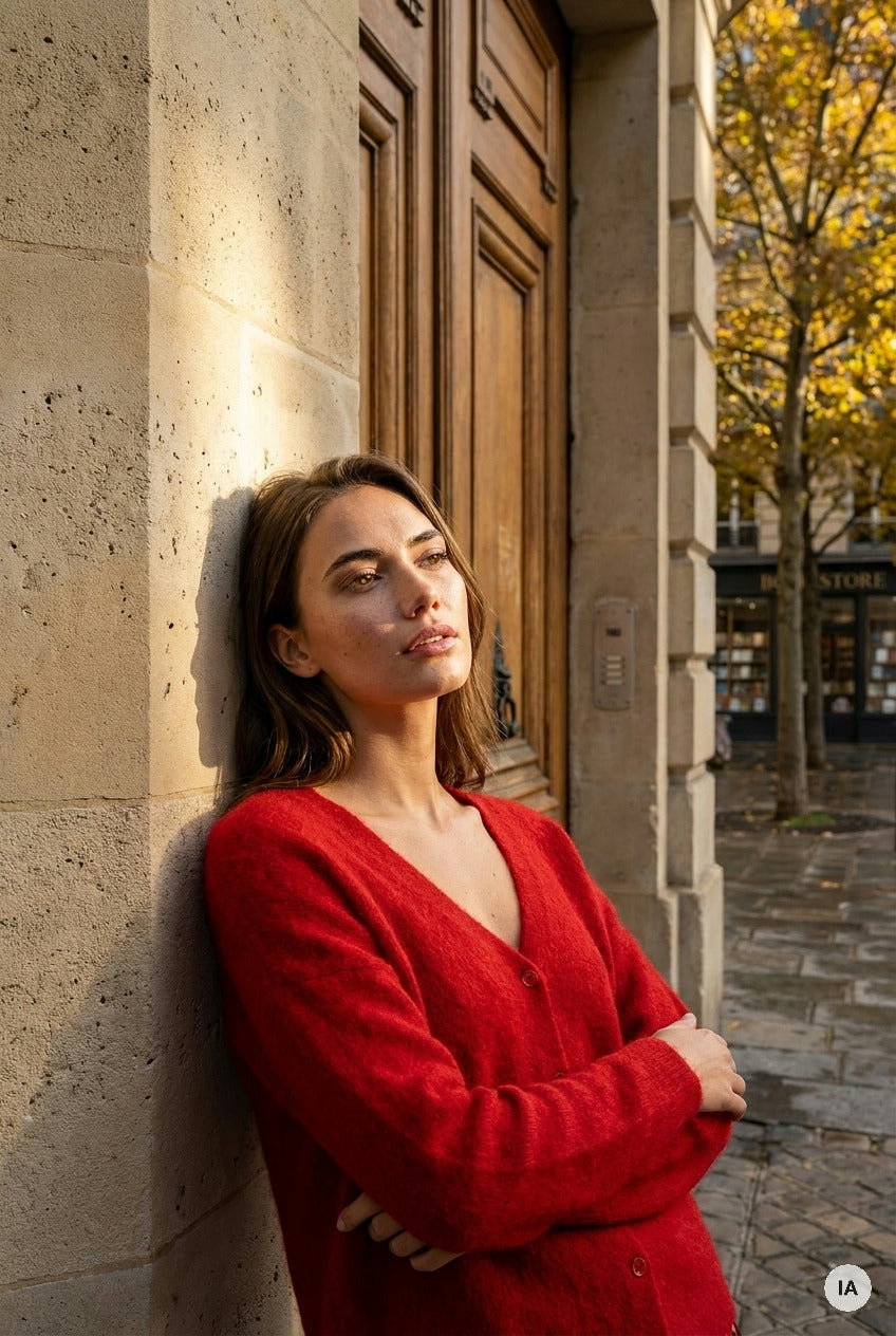 PULL BETTY RUBIS - ORFEO Pull — Image générée par IA