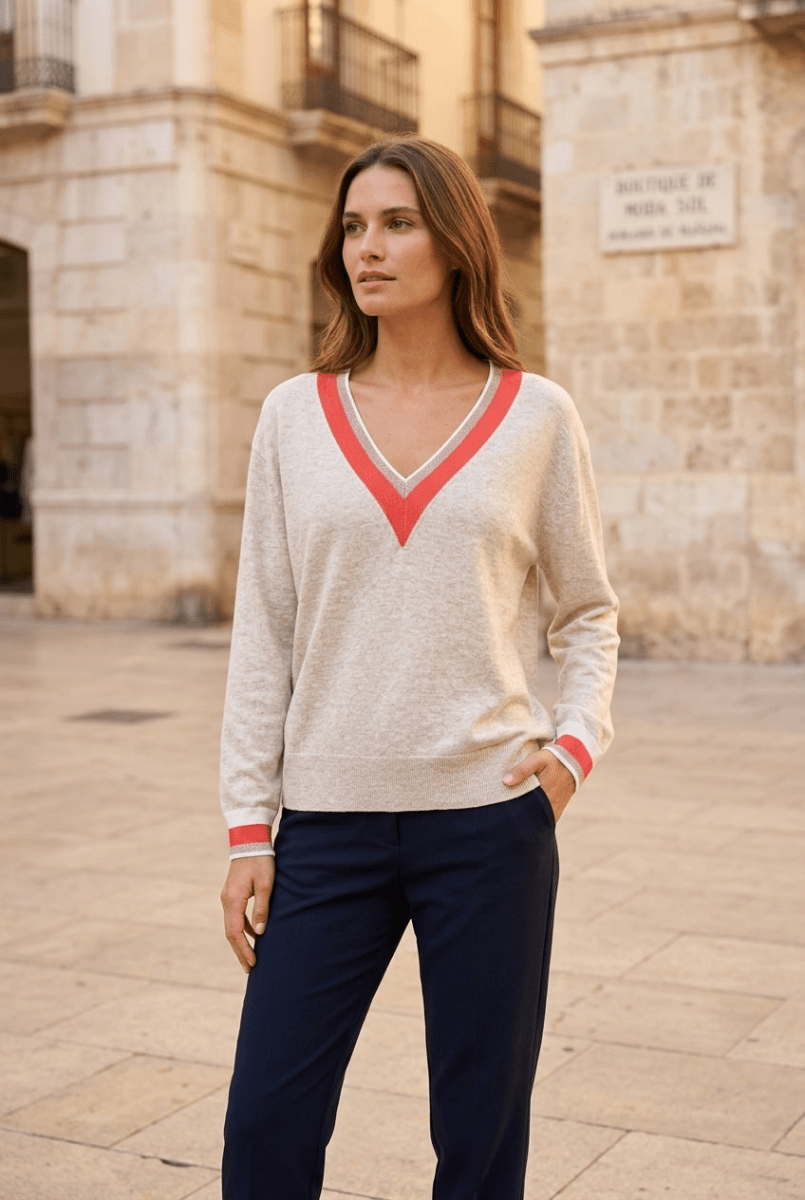 PULL CRICKET Beige - RUE MAZARINE PULL
