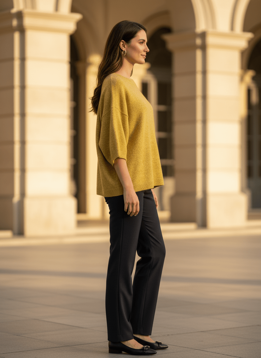 PULL KOOL OCRE - RUE MAZARINE PULL