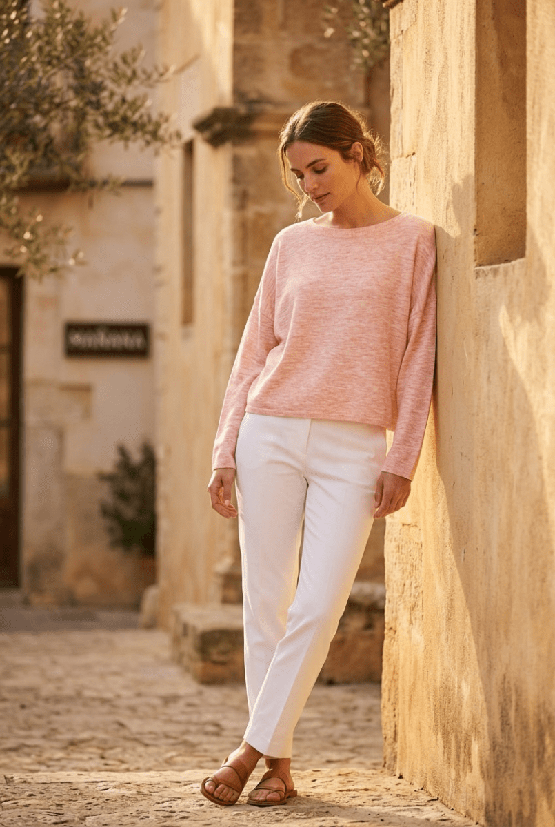 PULL LIVIA POUDRE - RUE MAZARINE PULL