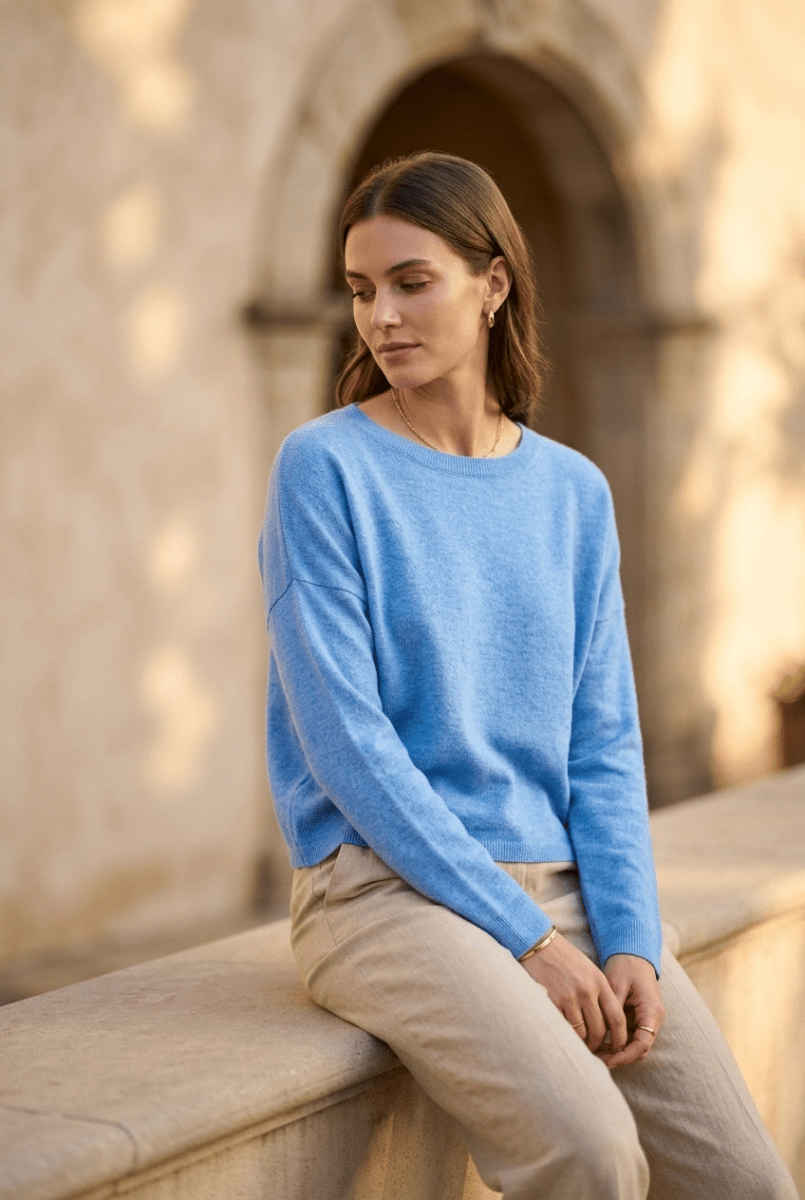 PULL LIVIA CHAMBRAY - RUE MAZARINE PULL