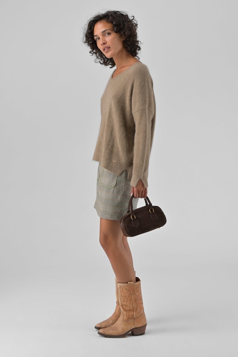 PULL LUZIO TAUPE - ORFEO PULL