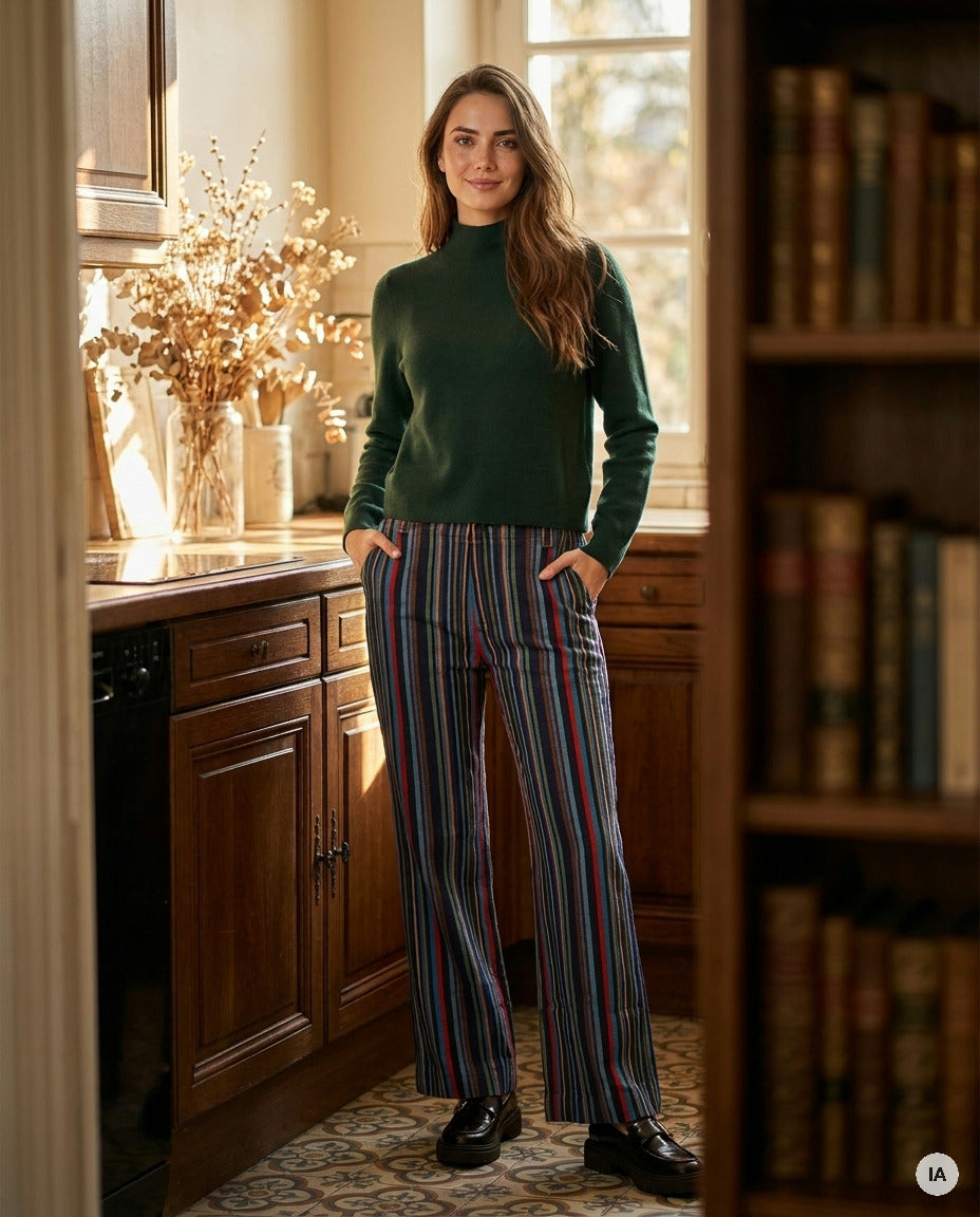 PULL MISHA GREEN - LAUREPLUSMAX Pull — Image générée par IA