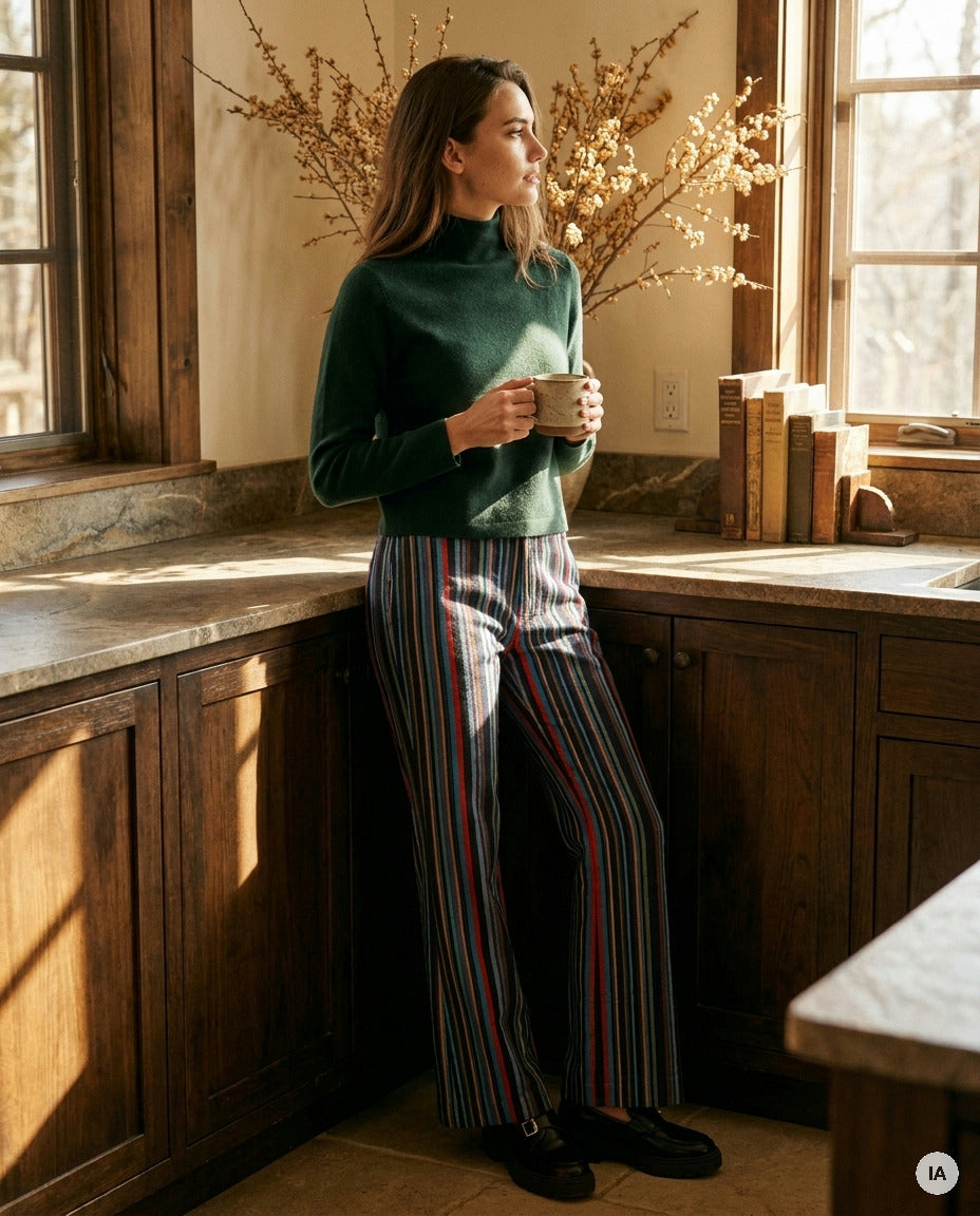 PULL MISHA GREEN - LAUREPLUSMAX Pull — Image générée par IA