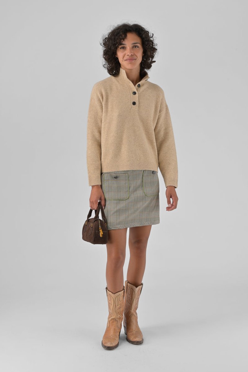 PULL NATHANIELLE Beige - ORFEO PULL