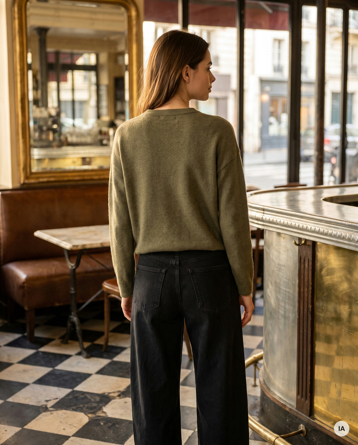 PULL SAMBA KAKI - ORFEO PULL — Image générée par IA