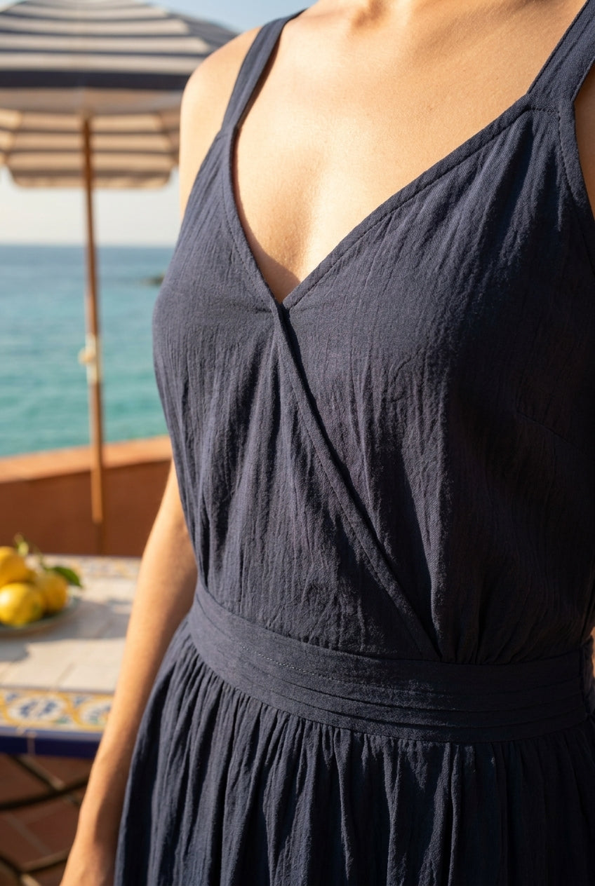 ROBE CHLOE - CERISE BLUE Robe