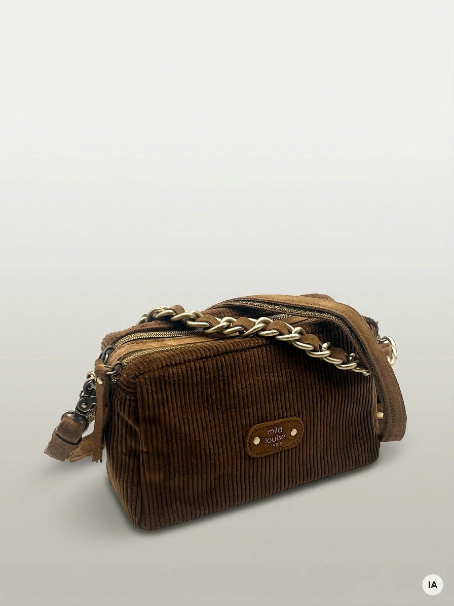SAC MAMA VFR2 OCRE - MILA LOUISE Sac à main — Image générée par IA