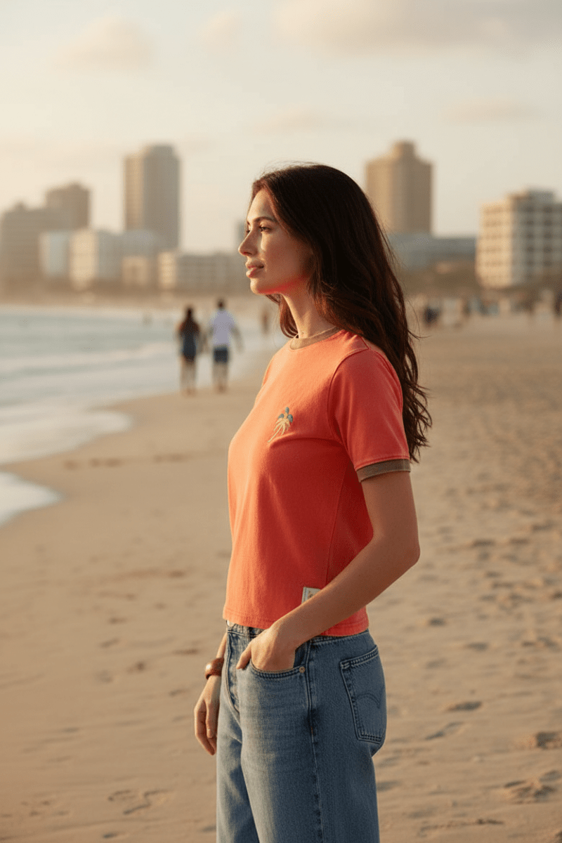 T-shirt Halina RED - ONE TEE T-shirt