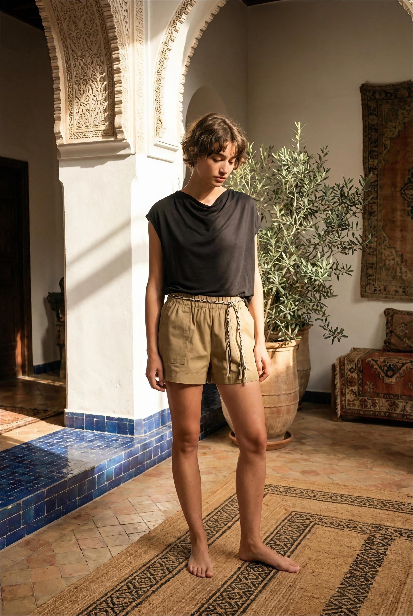 T-SHIRT NELIA NOIR - ORFEO T-SHIRT