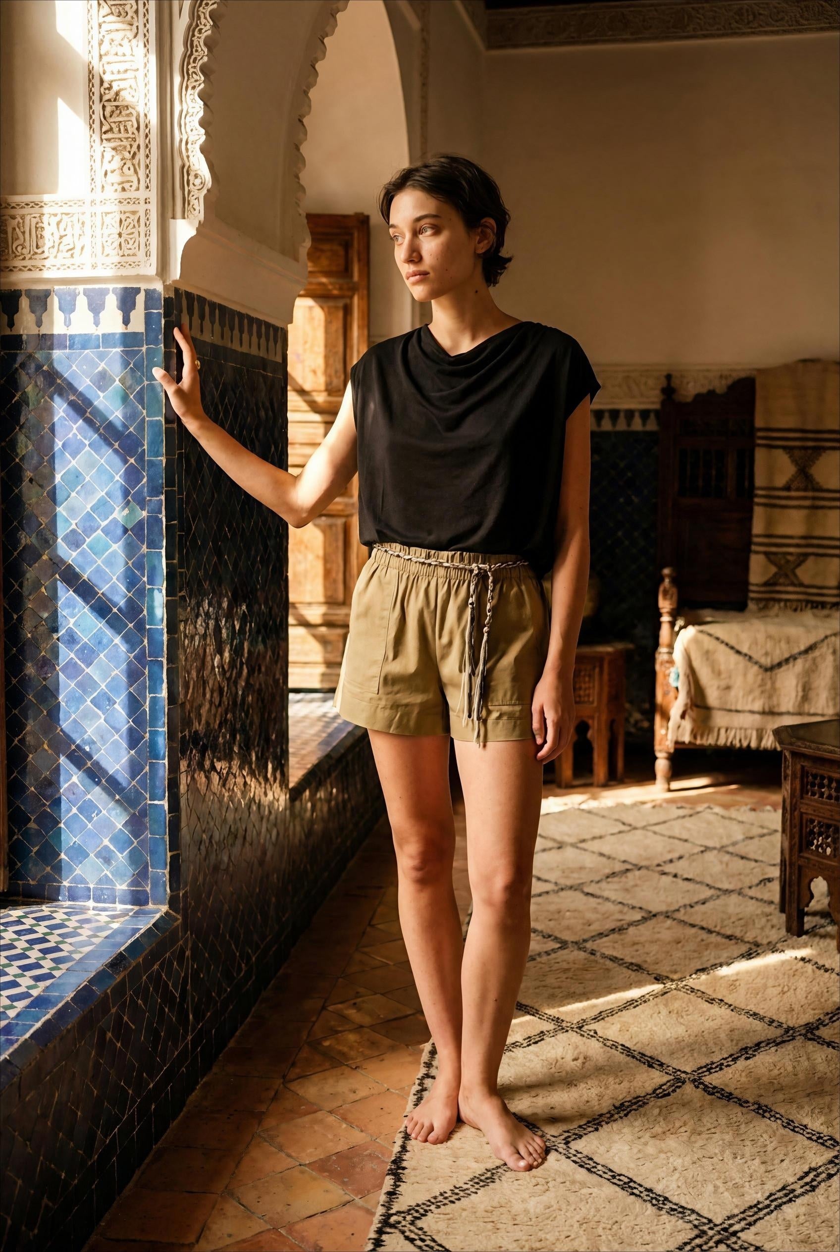 T-SHIRT NELIA NOIR - ORFEO T-SHIRT