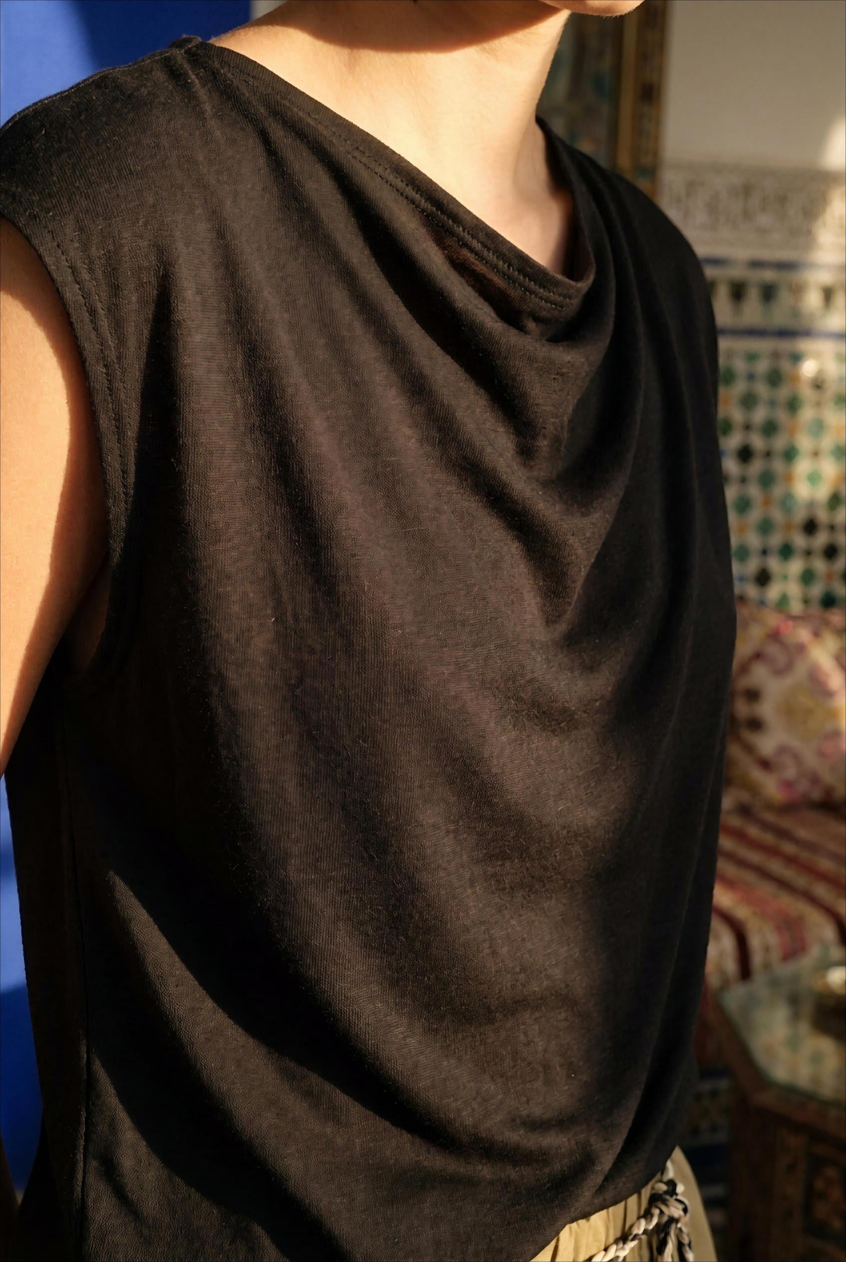 T-SHIRT NELIA NOIR - ORFEO T-SHIRT