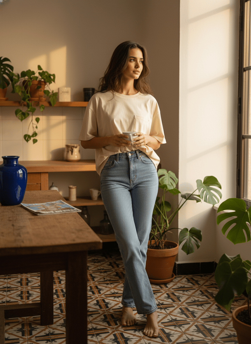 T-shirt Taisa VANILLE - LA PETITE ETOILE Top