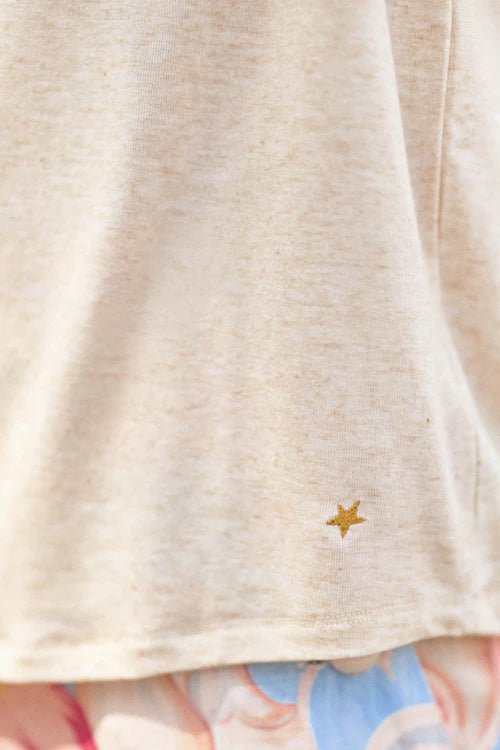 T - SHIRT TIA 13 - BEIGE - LA PETITE ETOILE T - SHIRT