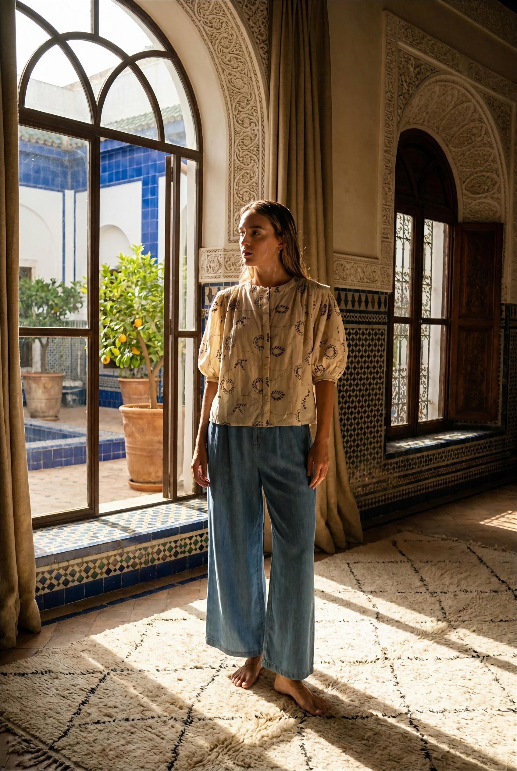 TOP ARIZONA SS BRODERIE FICELLE - ORFEO TOP