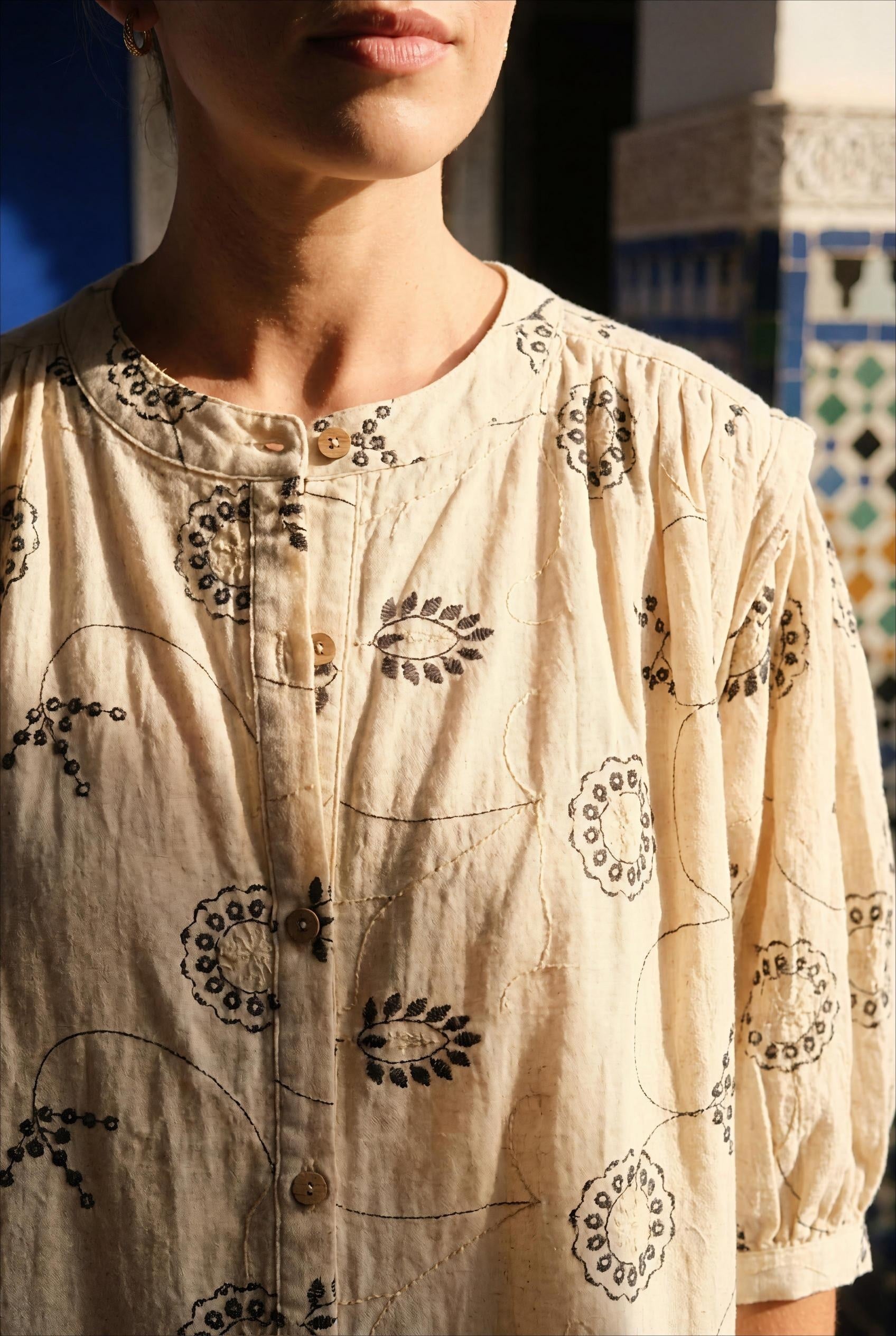 TOP ARIZONA SS BRODERIE FICELLE - ORFEO TOP