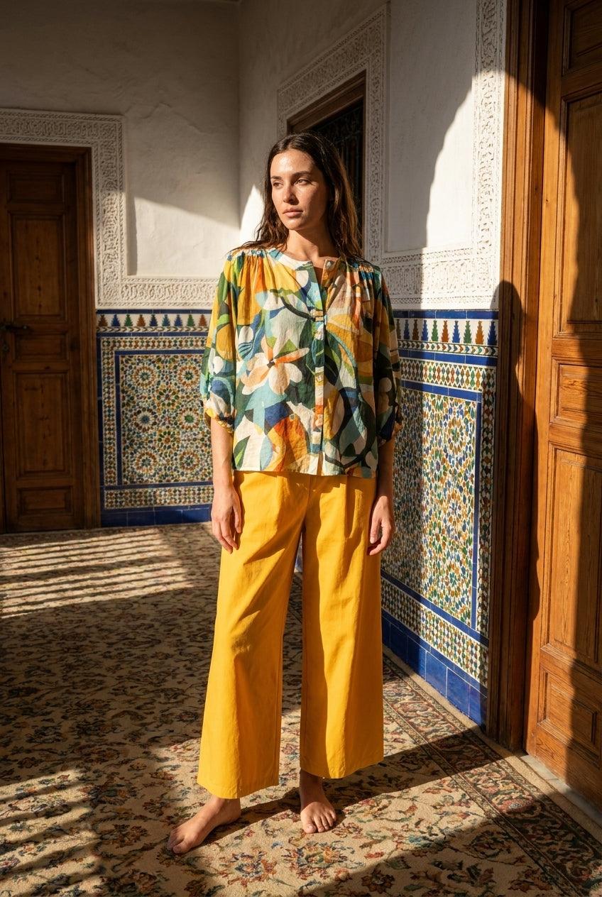 TOP ARIZONA SS BRODERIE SOLEIL D EZE - ORFEO TOP