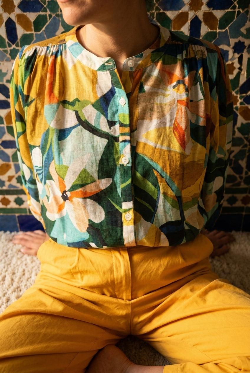 TOP ARIZONA SS BRODERIE SOLEIL D EZE - ORFEO TOP