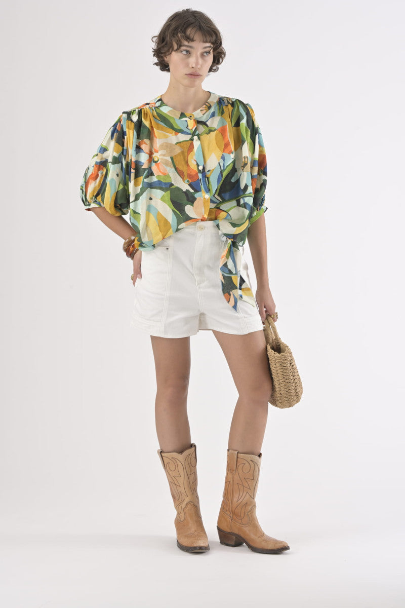 TOP ARIZONA SS BRODERIE