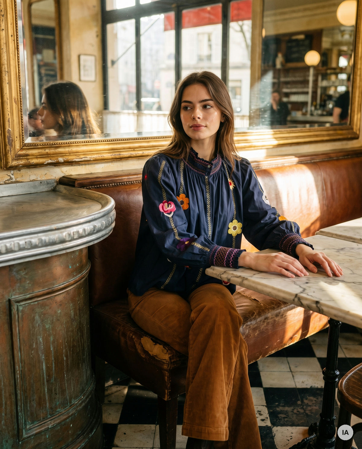 TOP BIANCA - CASBAH LOVE Top — Image générée par IA
