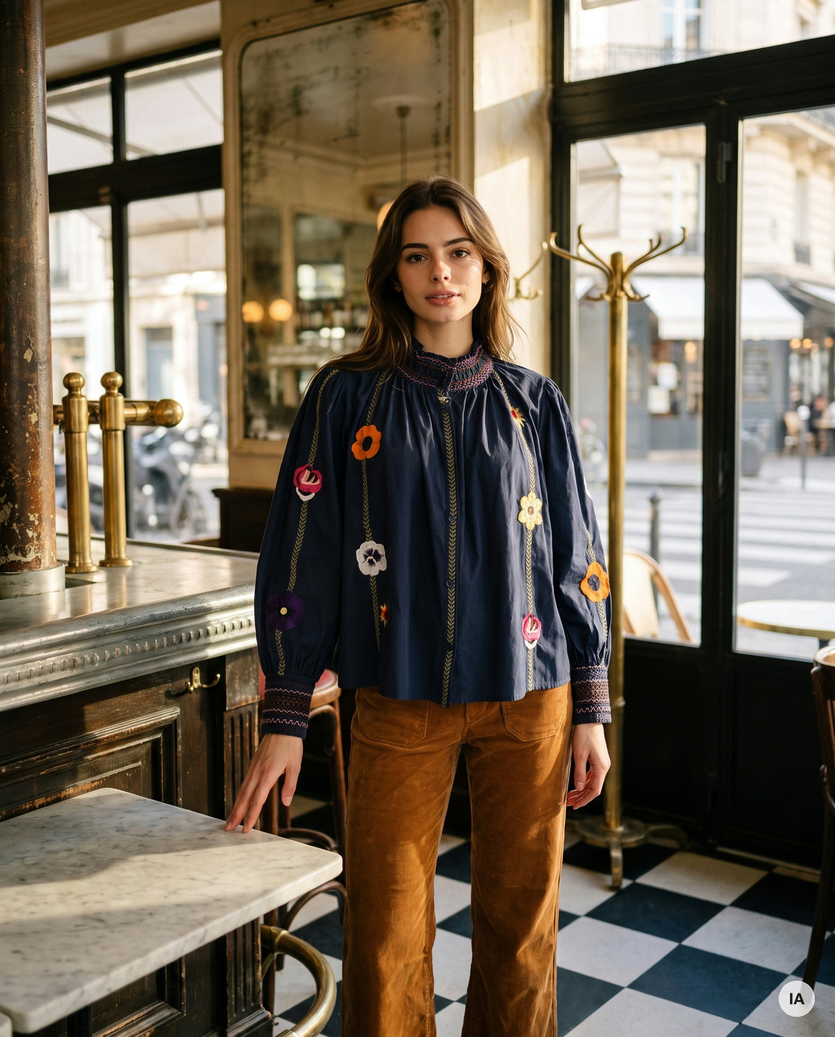 TOP BIANCA - CASBAH LOVE Top — Image générée par IA