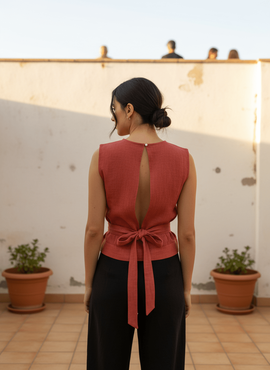 Top Gustave RED - THE KORNER Top