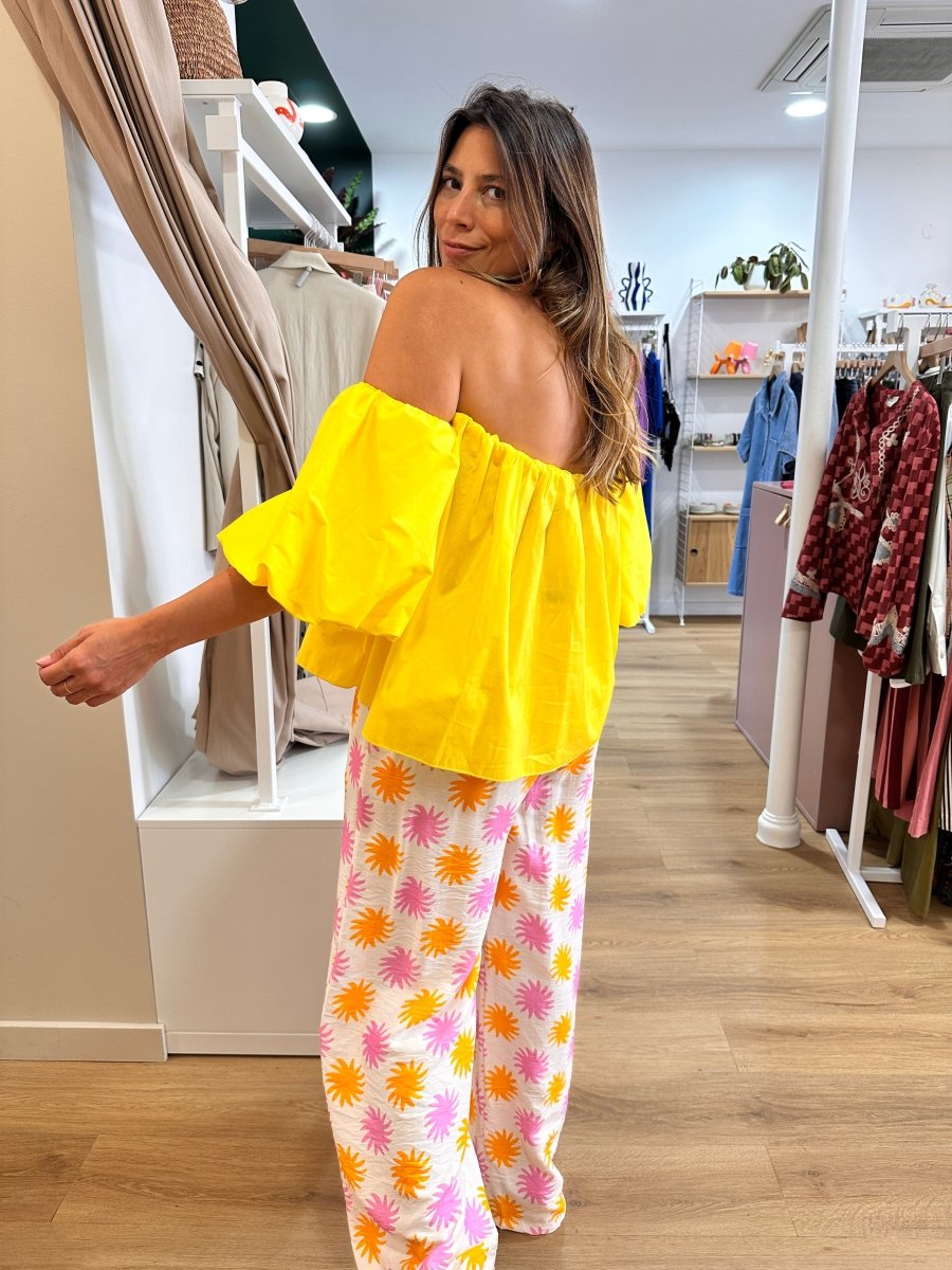 Top Kelly JAUNE - L’ESSENTIEL Top