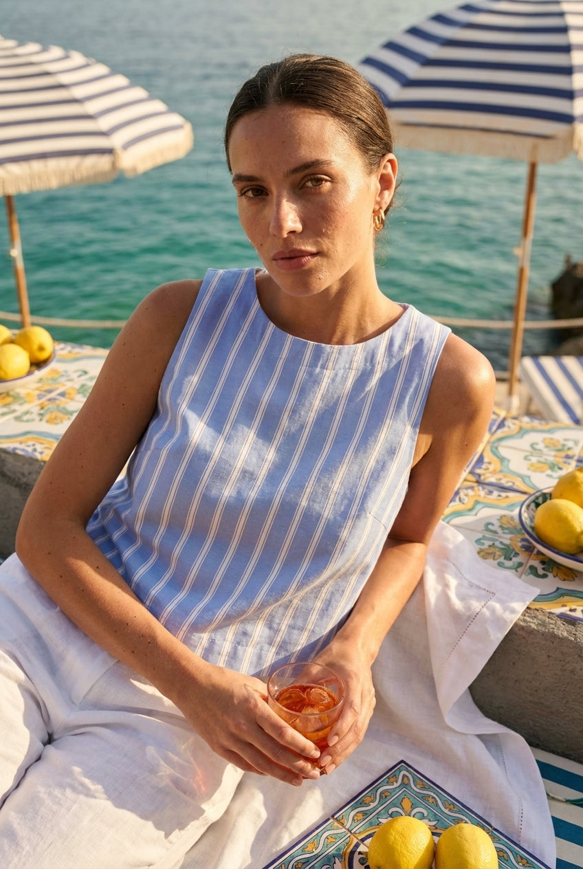 TOP YAMA BLEU - YCOO Top